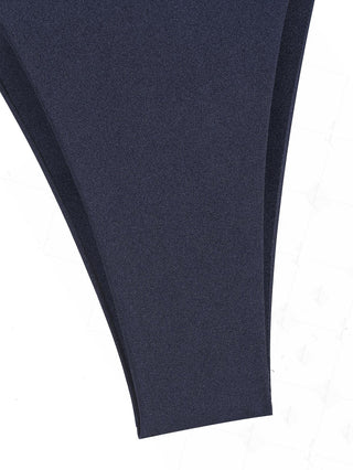 Janexswim Contrast Color Cheeky Bikini Bottom