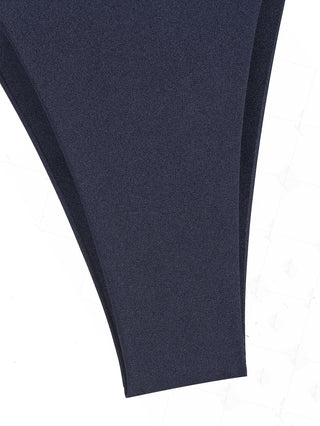 Janexswim Contrast Color Cheeky Bikini Bottom